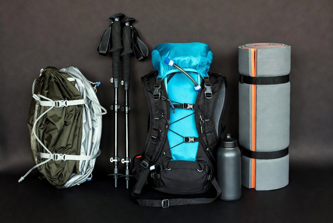 Outdoor recreation gear including camping and hiking equipment